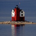 Round Island Lighthouse in the Morning